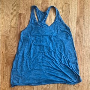 Blue Lululemon Tank